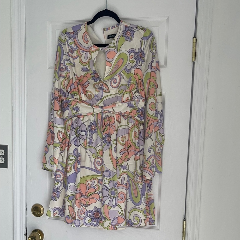 Floral Long Sleeve Dress
